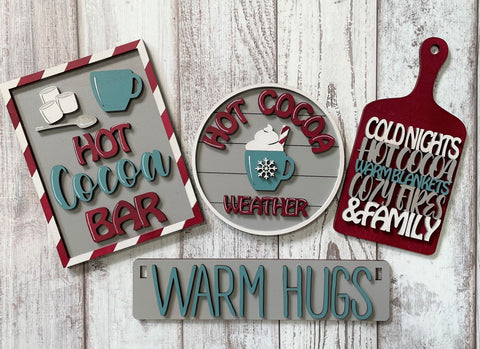 Interchangeable Wagon Hot Cocoa Inserts